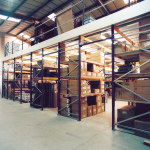 Rack supported mezzanine