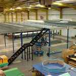 Mezzanine under construction