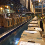 Belt conveyor at Yodel