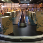 Horseshoe conveyor at Yodel