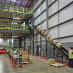 Incline Conveyor to Mezzanine at Clipper Swadlincote