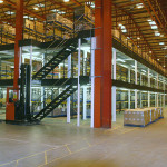 Two tier mezzanine