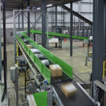 Sorter scanning gantry at Clipper Swadlincote