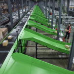 Vertical crossbelt sorter installed into Clipper Swadlincote